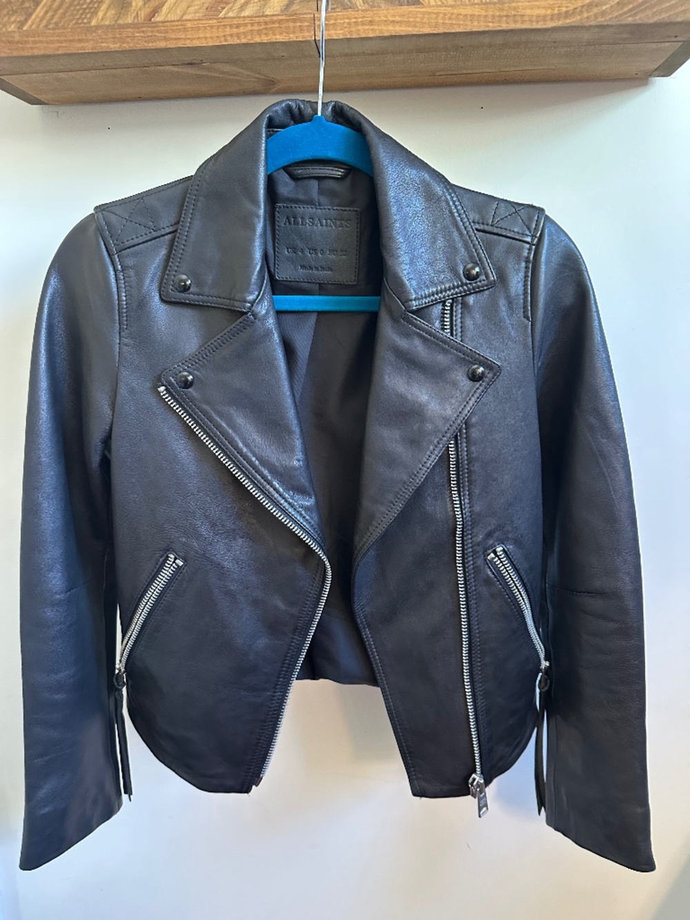 AllSaints Dalby Leather Jacket